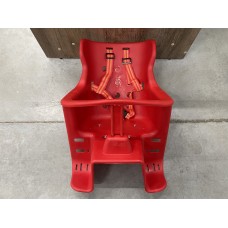 Велокресло на багажник TYPE1 Red пластик