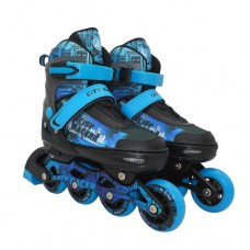 Роликовые коньки City Racer Blue р.33-36